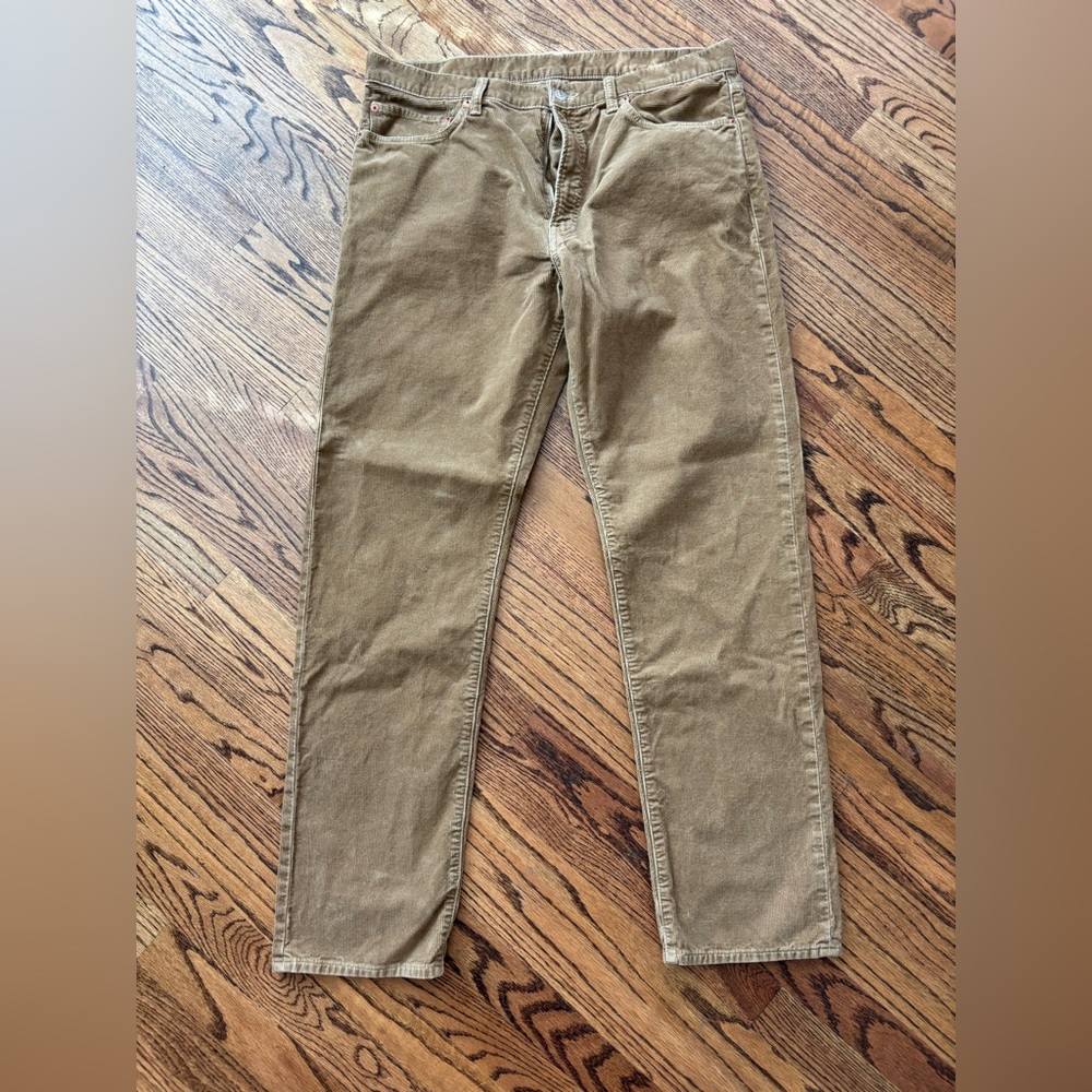 Buck Mason Men's Brown Chinos